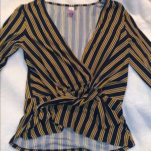 Striped Long Sleeve top